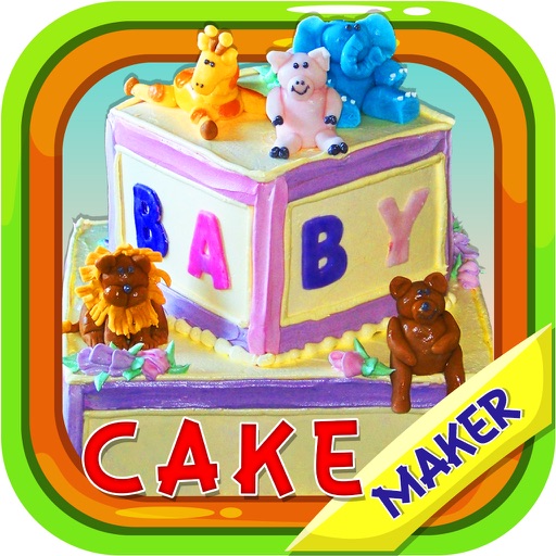 Baby Block Cake Maker - Make a cake with crazy chef bakery in this kids cooking game