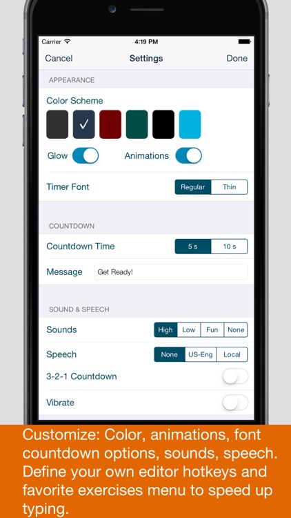 Kutya Timer - Timer for HIIT and Interval Workouts screenshot-4