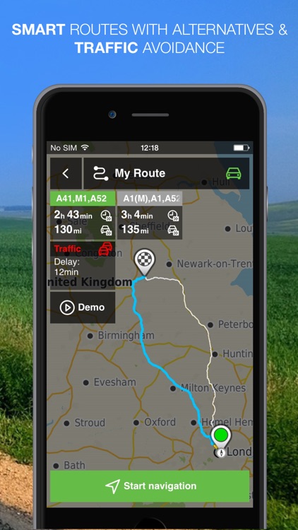 NLife Western Europe Premium - Offline GPS Navigation, Traffic & Maps screenshot-4