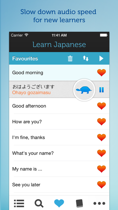 Learn Japanese HD - Offline native audio phrasebook for travel, live & study in Japan Screenshot 3