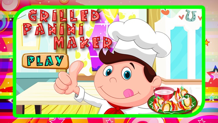 Grilled Panini Maker – Make eat & serve fast food in this crazy restaurant game