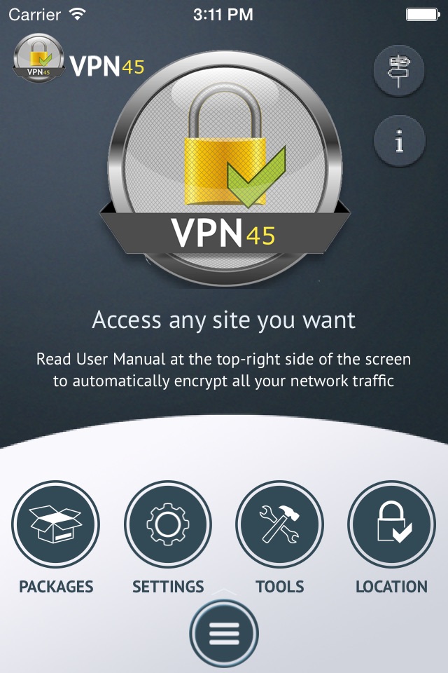 VPN45 screenshot 2