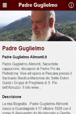 Padre Guglielmo Alimonti screenshot 2