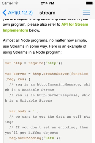 nodeJS API screenshot 2