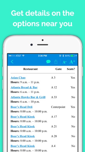 Airport Restaurant Guide(圖3)-速報App