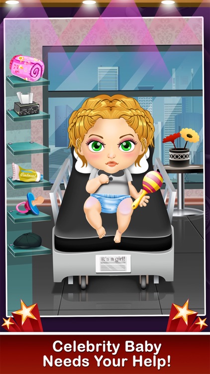 Celebrity Mommy's Hospital Pregnancy Adventure - new born baby doctor & spa care salon games for boys, girls & kids