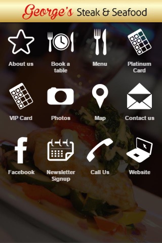 Georges Steak and Seafood, Broadbeach App screenshot 2