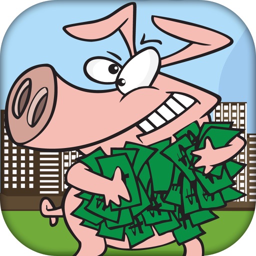 Greedy Bad Pig - Money Catch Rush (Premium) iOS App