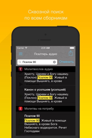 Псалтирь с аудио screenshot 4