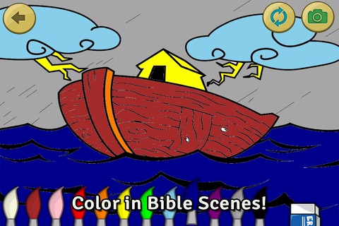 Bible Heroes: Noah and the Ark - Bible Story, Puzzles, Coloring, and Games for Kids screenshot 4