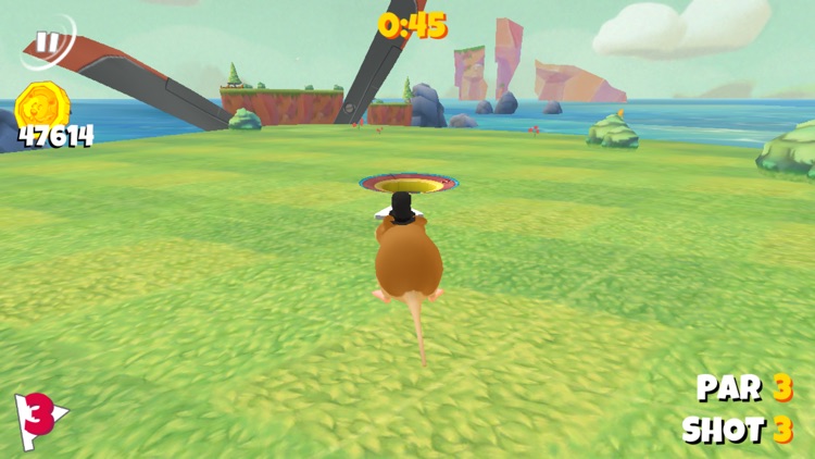 Hamster Golf HD screenshot-3