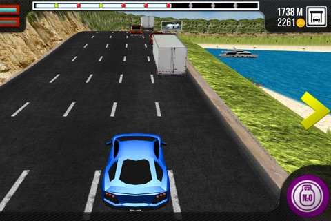 Fast Roads Nitro Racer screenshot 2