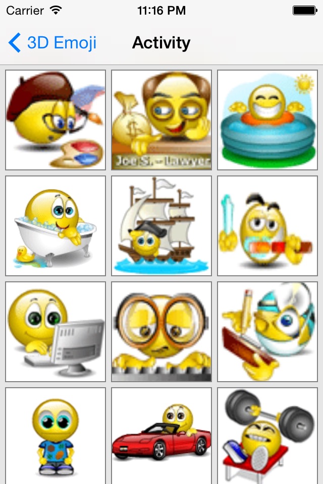 3DEmoji - Extra Emoji Free screenshot 4