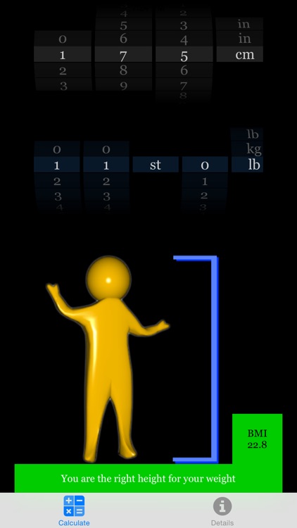 Too Short? BMI Calculator screenshot-3