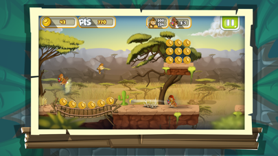 How to cancel & delete Banana Island Bobo's Epic Tale – Monkey Run & Jump Arcade Game from iphone & ipad 4