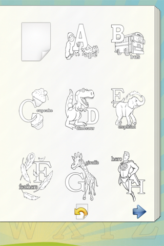 Alphabet Coloring Book! screenshot 4