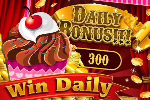 Sweet Chocoholic Cupcakes Delight in Bakery Town - Casino Vegas Slots Game screenshot 3