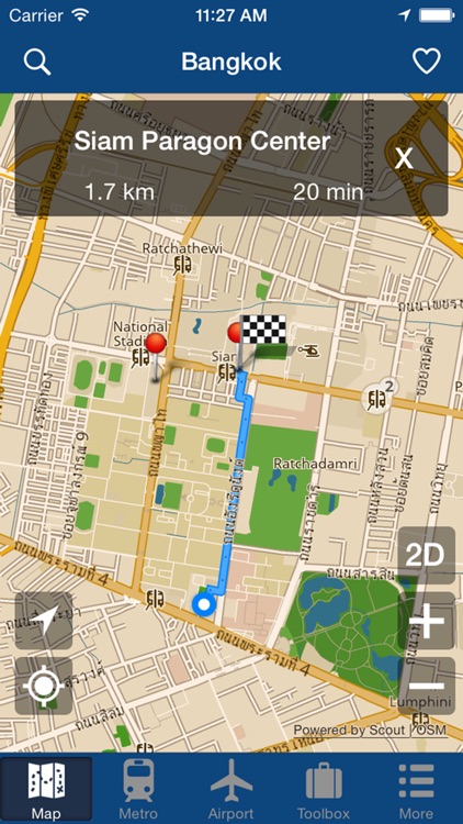 Bangkok Offline Map - City Metro Airport screenshot-4