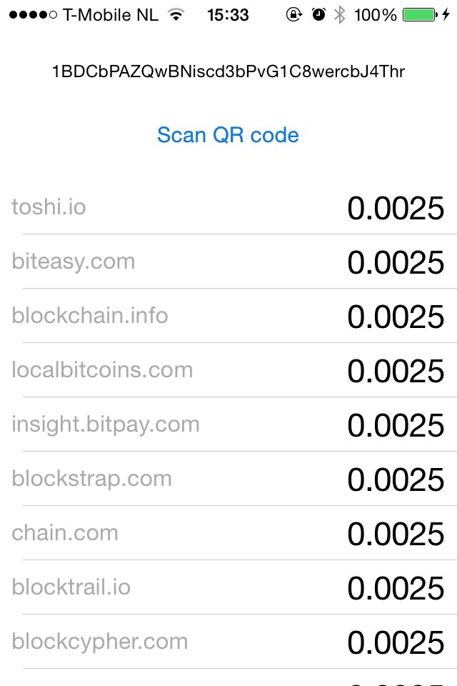Bitcoin Paper Wallet Checker screenshot 2