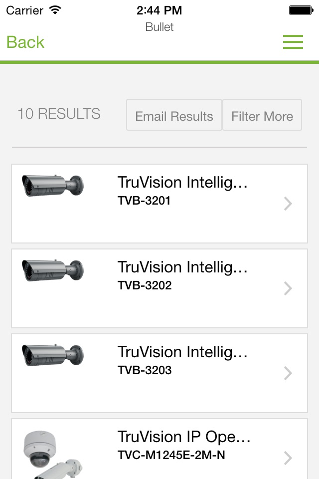 TruVision IP Camera Selector screenshot 3