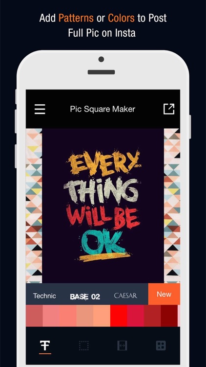 Pic Square Maker - Post Entire Photo Video on Social Media