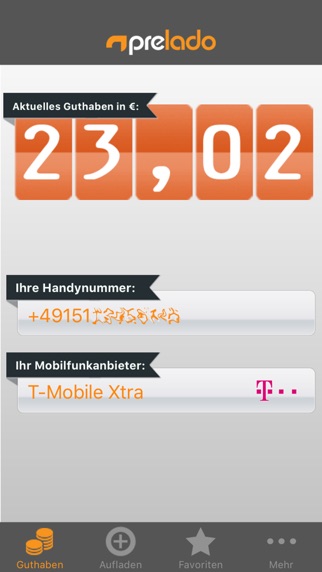 prelado - Prepaid Aufladungのおすすめ画像1