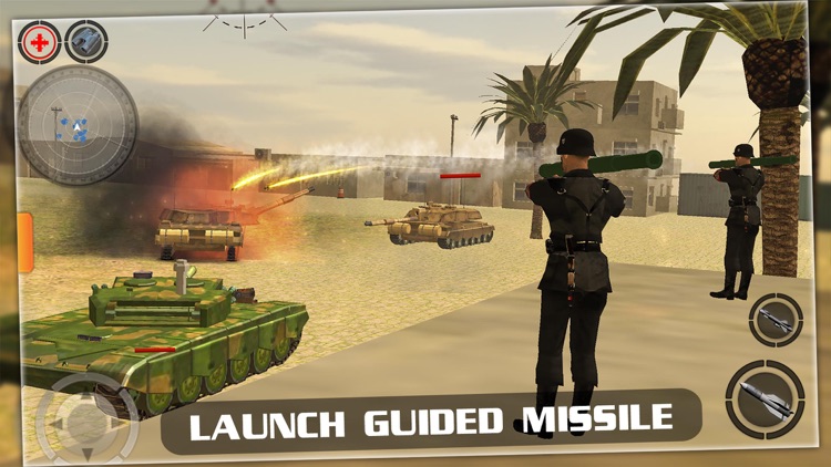 War Tank City Attack 3D - Heavy Armored Panzer Tank Strike against Modern Tanks in Battlefield screenshot-3