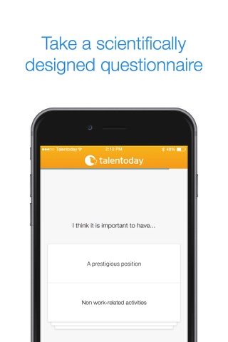 Talentoday - Personality test for your career screenshot 2