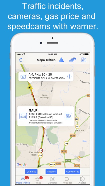 Skip Traffic! Pro, gas price and speed cam warner screenshot-0