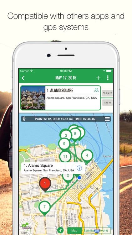MyTRIPS - Route planner, trip organizer, offline maps, city guides