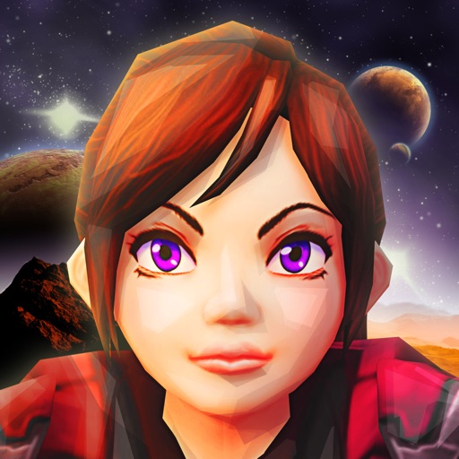 Power Gaia Space Princess - FREE - 3D Action Warrior Girl Infinite Dash Runner icon