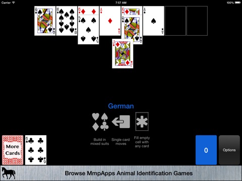 German Solitaire screenshot 3