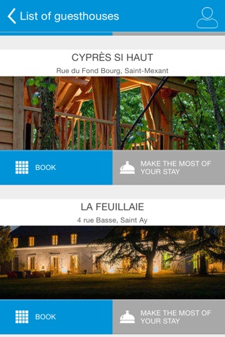 Guest&House : Réseau de maisons d'hôtes d'exception screenshot 2