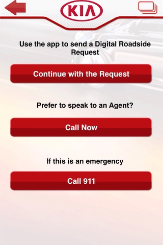 Kia Roadside Assistance screenshot 3