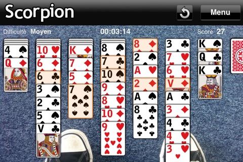 The Scorpion Solitaire screenshot 2