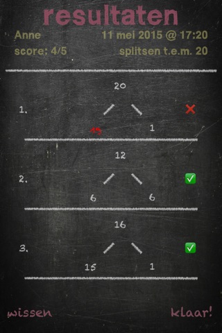 Number Splitting screenshot 2