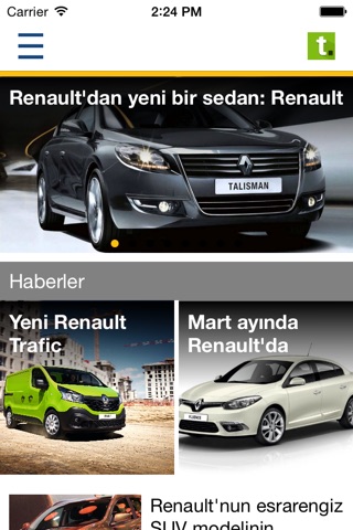 Tasit.com Renault Haber, Video, Galeri, İlanlar screenshot 2