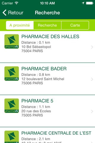 iPharmaVie screenshot 2