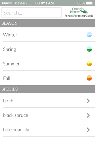 Ontario Nature Forest Foraging Guide screenshot 2