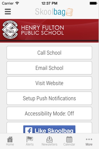 Henry Fulton Public School - Skoolbag screenshot 4