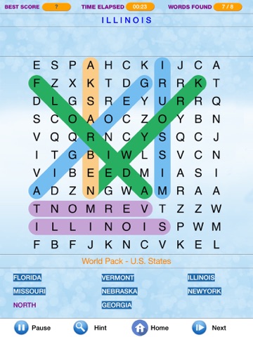 【图】Word Search – Find Crossword Challenged  Puzzles(截图3)