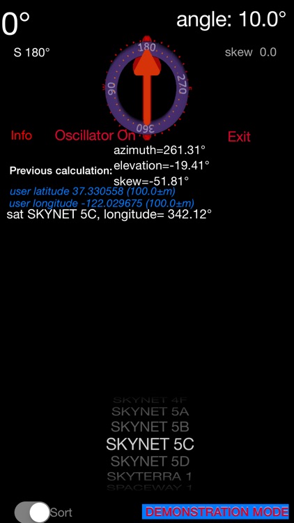 Satellite Compass