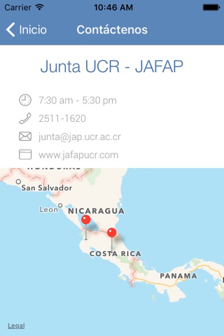 Junta UCR screenshot 3