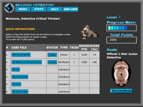 Reading Detective® B1 screenshot 3