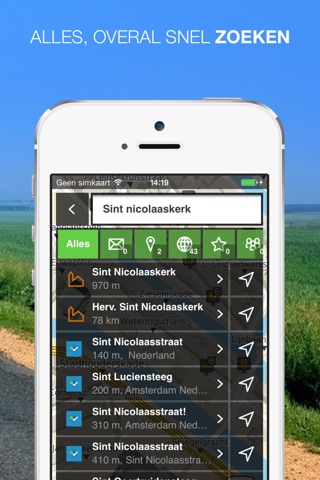 NLife Benelux Premium - Navigation GPS hors ligne, info-trafic & cartes screenshot 4