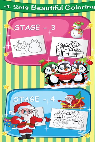 Christmas Coloring Book Santa Claus Xmas for kids screenshot 4