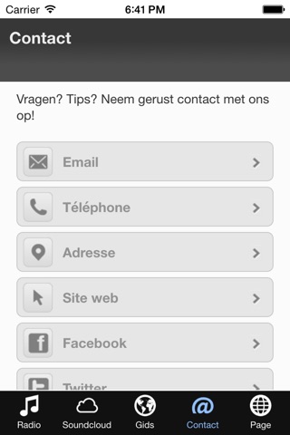Radio Merlijn App screenshot 4