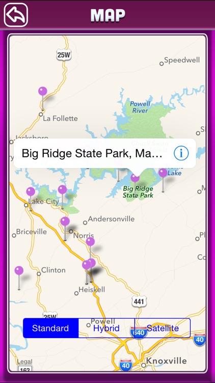 Tennessee Campgrounds Offline Guide screenshot-3