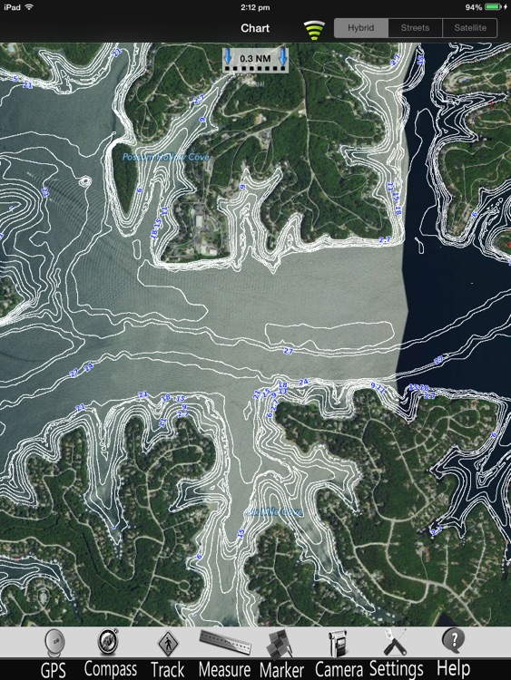 Lake Ozarks Nautical Chart Pro