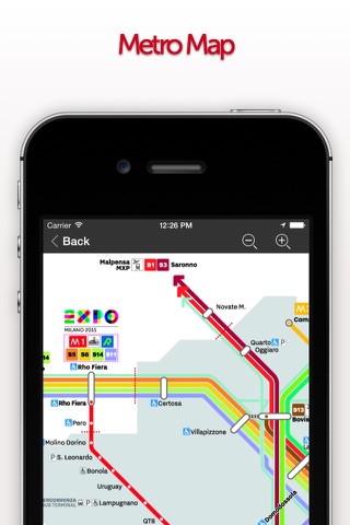 Tourist Pocket Map Milan - Expo, Metro, Hotels and City Information screenshot 3